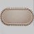 TRAVESSA OVAL DE CRISTAL DE CHUMBO CORACAO AMBAR METALIZADO 25X13X12,5CM - Imagem 2