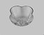 BOWL DE CRISTAL CLOVER 9X5CM - Imagem 1