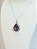 Pingente Ametista Chevron Gota - Imagem 1