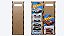 Expositor de 5 Blister Hot Wheels Modular - Imagem 1