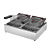 FRITADOR ELETRICO 02CB 03L FRCE-6 127V METALCUBAS - Imagem 1