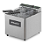 FRITADOR ZONA FRIA MESA 15L 3100W 127V METALCUBAS - Imagem 1