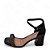 Sandalia Dakota Y9766-0003 Enfeite Black - Imagem 1