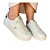 Tenis Via Marte 016-017-04 Marfim/Gold - Imagem 3