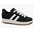 Tenis Quiz 61-1851-01 Preto/Branco/Preto - Imagem 7