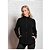 Jaqueta Fleece Fem. Preto 230RY - Imagem 1