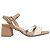 Sandália Modare 7172.101 Creme/Nude/Ouro Rosado - Imagem 5