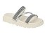 Sandália Vizzano 6459.133 Cristal/Prata/Branco off - Imagem 4