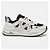 TENIS VIAMARTE 322-001-02 BRANCO/PRETO/PRATA - Imagem 1