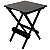 Mesa Dobrável Madeira Maciça 60x60cm Tampo Liso - Imagem 6