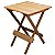 Mesa Dobrável Madeira Maciça 60x60cm Tampo Liso - Imagem 4