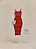Vestido de Tricô Vermelho Elegante - Imagem 1