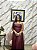 Vestido Vinho de Couro - Imagem 1
