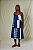 Vestido Junta Família Azul - Imagem 1