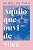 Aquilo que ouvi de você – Uma história sobre amor, dor e a coragem de recomeçar - Imagem 1