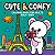 Cute & Comfy Coloring Book for Adults - Bold Easy - Livro de Colorir Adulto - Imagem 1