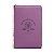 Bíblia NVI com zíper: Em memória de mim, Capa luxo roxo com toque emborrachado, Leitura Perfeita - Imagem 1