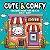 Cute & Comfy Coloring Book for Adults - Bold Easy - Livro de Colorir Adulto - Imagem 1