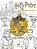 Harry Potter Casas de Hogwarts - Lufa-Lufa - Imagem 1
