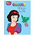 Mini - Colorir: Branca de Neve - Imagem 1