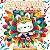 SUPER FOFOS no Carnaval: Livro de colorir adulto CUTE & COMFY – Sucesso do TikTok - Imagem 1