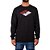 Moletom Rip Curl Icon Diamond Masculino Preto - Imagem 1