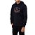 Moletom Quiksilver Fechado Highway Vagabond Masculino Preto - Imagem 2