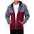 Jaqueta Quiksilver Everyday Block Masculina Cinza/Vinho - Imagem 3