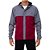 Jaqueta Quiksilver Everyday Block Masculina Cinza/Vinho - Imagem 1