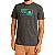Camiseta Hurley Silk Geometric Masculina Preto Mescla - Imagem 1