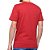 Camiseta Volcom Menial Masculina Vermelho - Imagem 2