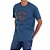 Camiseta Quiksilver Go Around Masculina Azul - Imagem 3