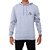 Moletom Quiksilver Fechado Logo Chest Masculino Cinza - Imagem 1