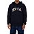 Moletom RVCA Fechado Concord Applique Masculino Preto - Imagem 1