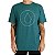 Camiseta Volcom Rimstone Masculina Verde Mescla - Imagem 1