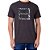 Camiseta Hurley Silk Frame Masculina Preto Mescla - Imagem 1
