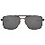 Óculos de Sol Oakley Gauge 6 Pewter W Prizm Black Polarized - Imagem 3