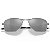Óculos de Sol Oakley Savitar Satin Chrome W/ Prizm Blk Pol - Imagem 6