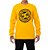 Camiseta DC Shoes Manga Longa Circle Star Masculina Amarelo - Imagem 1