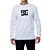 Camiseta DC Shoes Manga Longa Star Sleeve Masculina Branco - Imagem 1