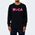 Camiseta RVCA Manga Longa Blurs Masculina Preto - Imagem 1