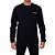 Camiseta Quiksilver Manga Longa Omni Pocket Masculina Preto - Imagem 1