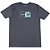 Camiseta Hurley Silk Oversize Effect Masculina Preto Mescla - Imagem 1