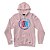 Moletom Grizzly Faceoff Hoodie Masculino Rosa - Imagem 1