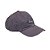 Boné Grizzly Aba Curva Cursive Embroidery Dad Hat Cinza - Imagem 1