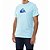 Camiseta Quiksilver Comp Logo Masculina Azul Claro - Imagem 3