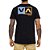 Camiseta RVCA Scanner Masculina Preto - Imagem 2