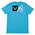Camiseta RVCA Scanner Masculina Azul - Imagem 4