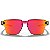 Óculos de Sol Oakley Lugplate Polished Black W/ Prizm Ruby - Imagem 4