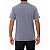 Camiseta Quiksilver Squar Me Up Masculina Cinza - Imagem 2